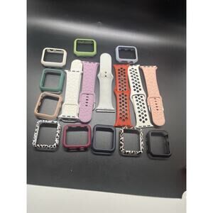 Apple Watch Bands & Case Covers Lot - Includes Collectors Items